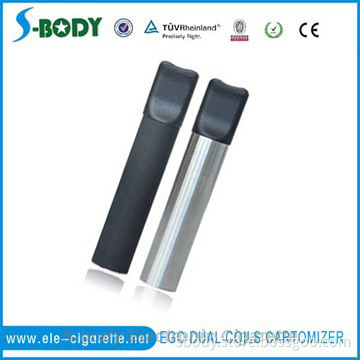 Colorful eGo vaporizer ego dc cartomizer ego mega dual coil cartomizer